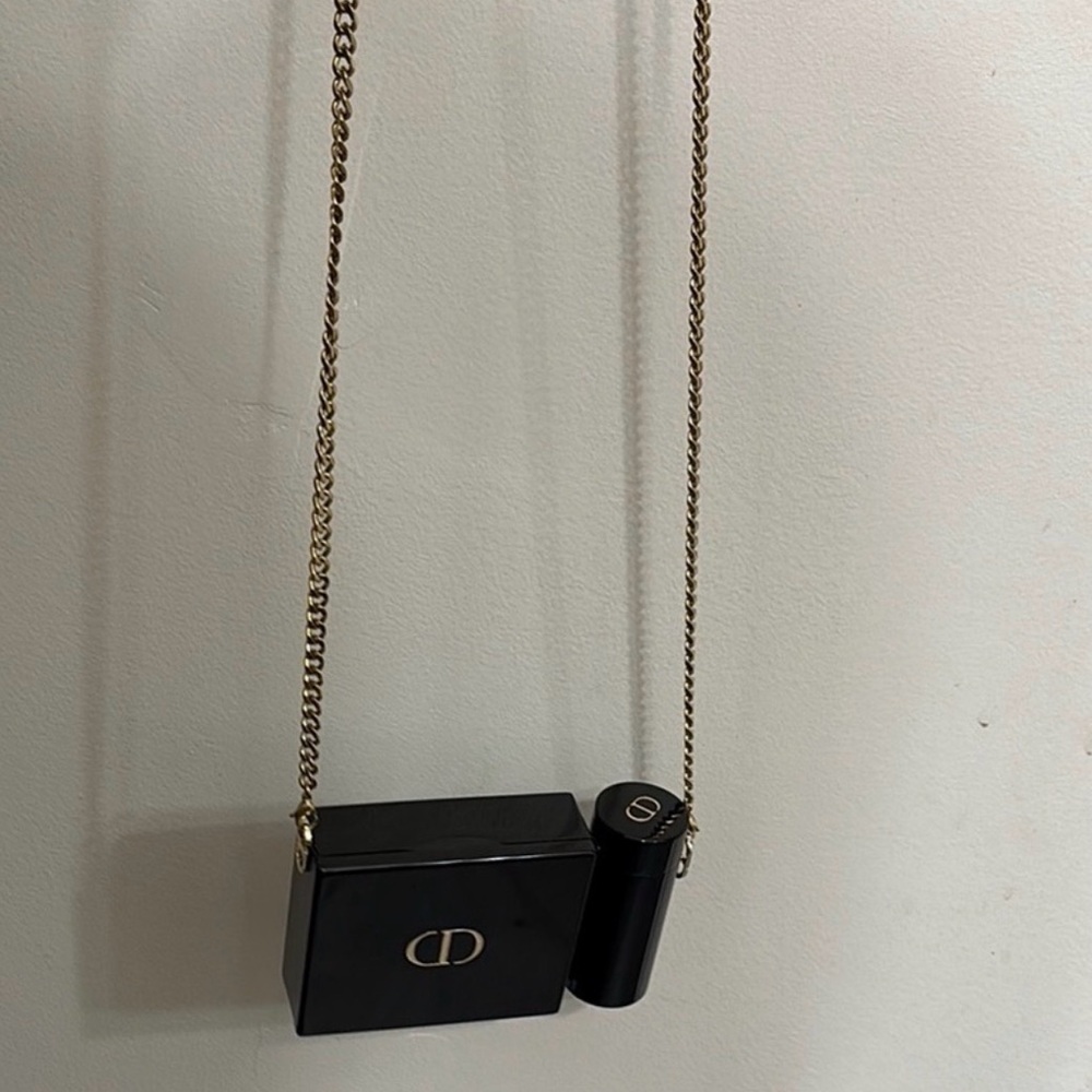 Dior Black and Gold Mini Bag - Picture 7 of 7